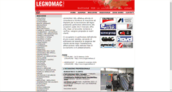 Desktop Screenshot of legnomac.com