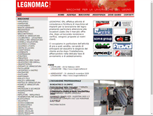 Tablet Screenshot of legnomac.com